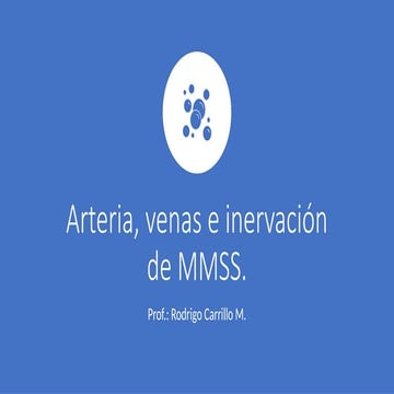 ARTERIAS, VENAS E INERVACION DE MMSS..pptx