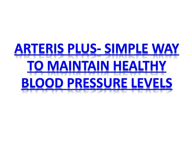 ARTERIS PLUS- Simple Way To Maintain Healthy Blood Pressure Levels 3 arteries converted1 210929120116 thumbnail 4