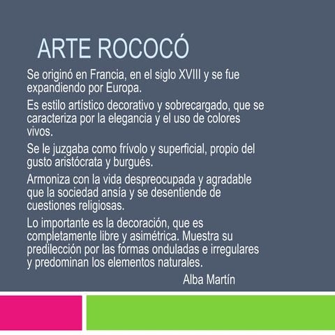 El arte rococó | PPT
