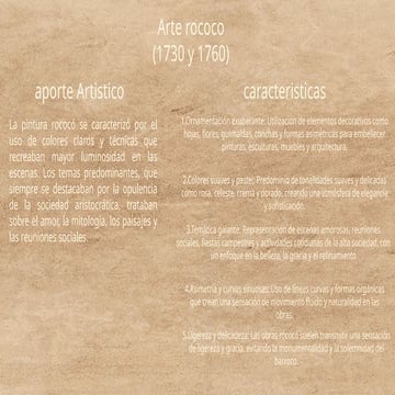 Presentación Rococó | PPTX