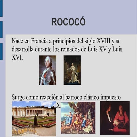 Arte rococo neoclasico