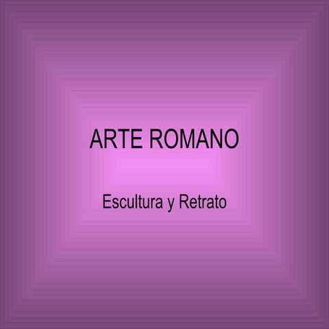 Arte romano