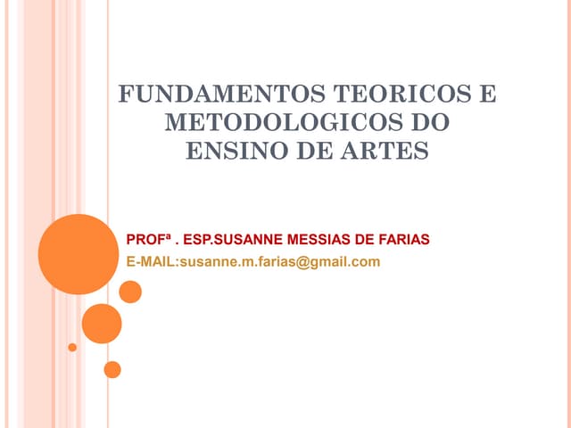 Fundamentos teóricos e metodológico...