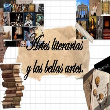 ARTES EXPOSICION- artes literarias y bellas artes