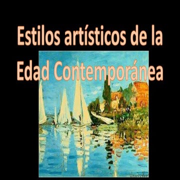 Arte siglos xviii, xix, xx