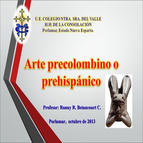 Artes prehispanicas.
