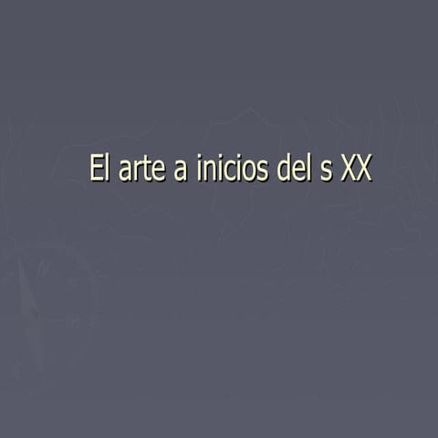 Arte sXX-vanguardias