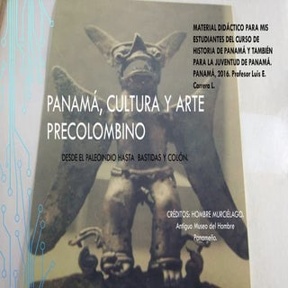 Arte y cultura precolombina Panamá