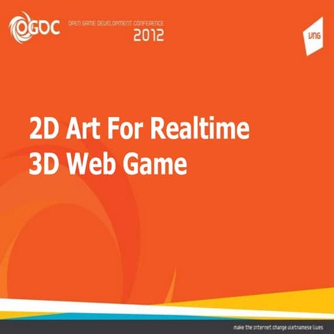 2D art for real time 3D web game