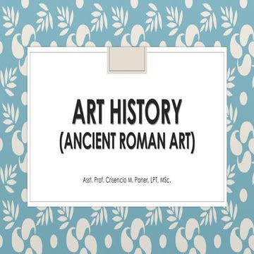 Art History-Ancient Roman art.pdf