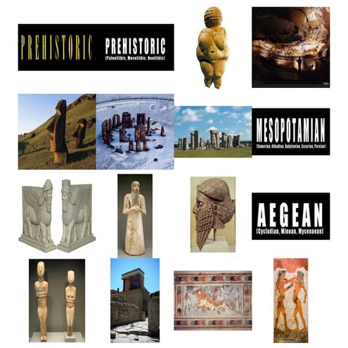 Art Pre-History 1 study guide