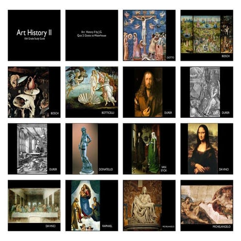 Art history 2 quick study guide
