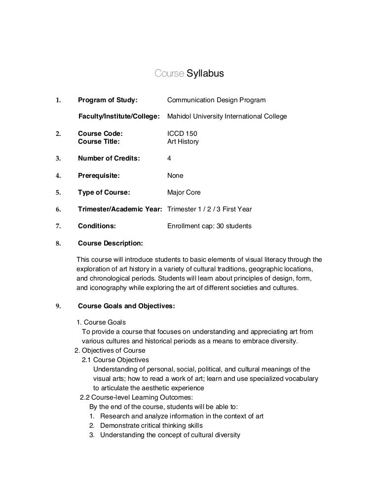course syllabus what is a course syllabus