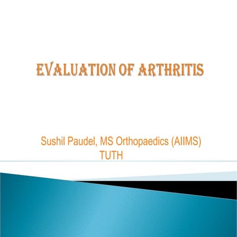 Arthritis