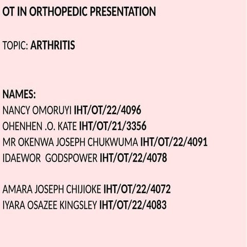 ARTHRITIS.pptx332233333437u32 7u7syteywyww