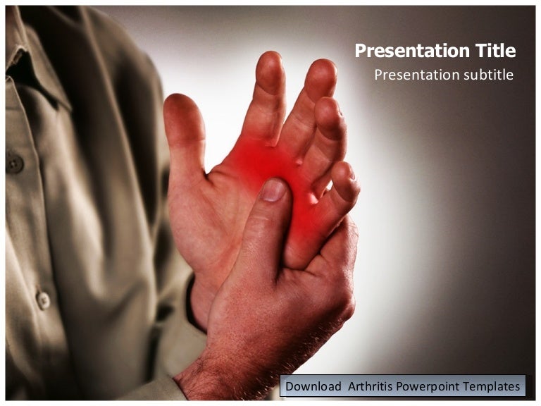arthritis-ppt-template