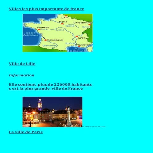 Francia según Rosa, Sonia y Arthur 2