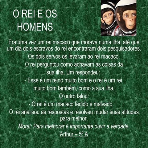Fábulas 5º ano A