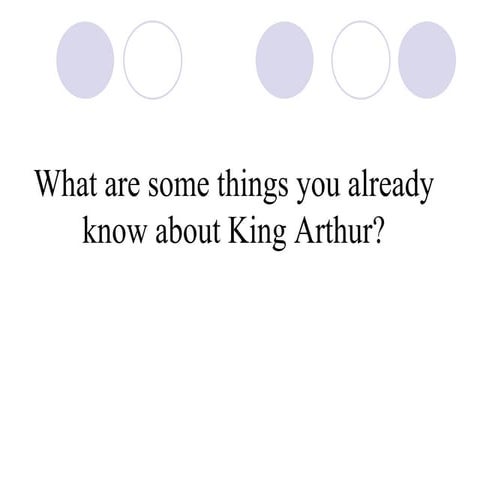 King Arthur