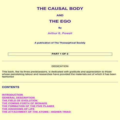 Arthur e. powell_-_the_causal_body_-_the_ego