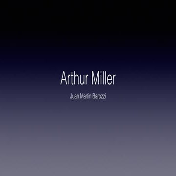Arthur miller