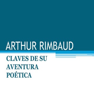 Arthur rimbaud