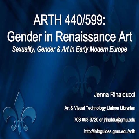 Gender in Renaissance Art