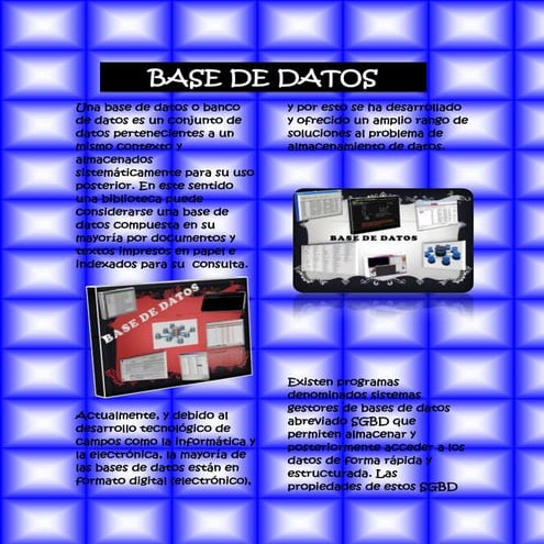 Base de datos | PPTX