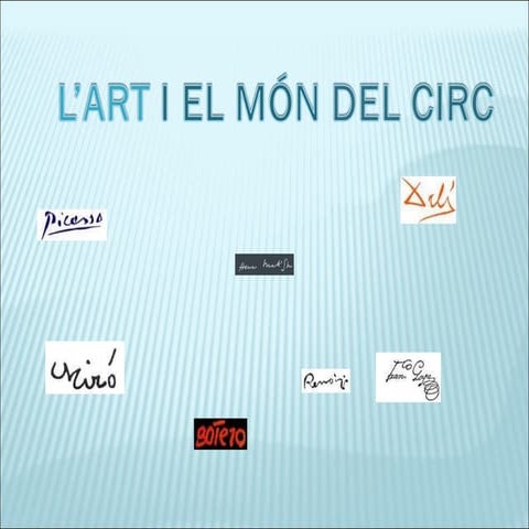 l'art i el món del  Circ