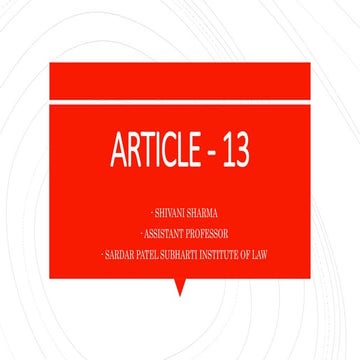 Article   13