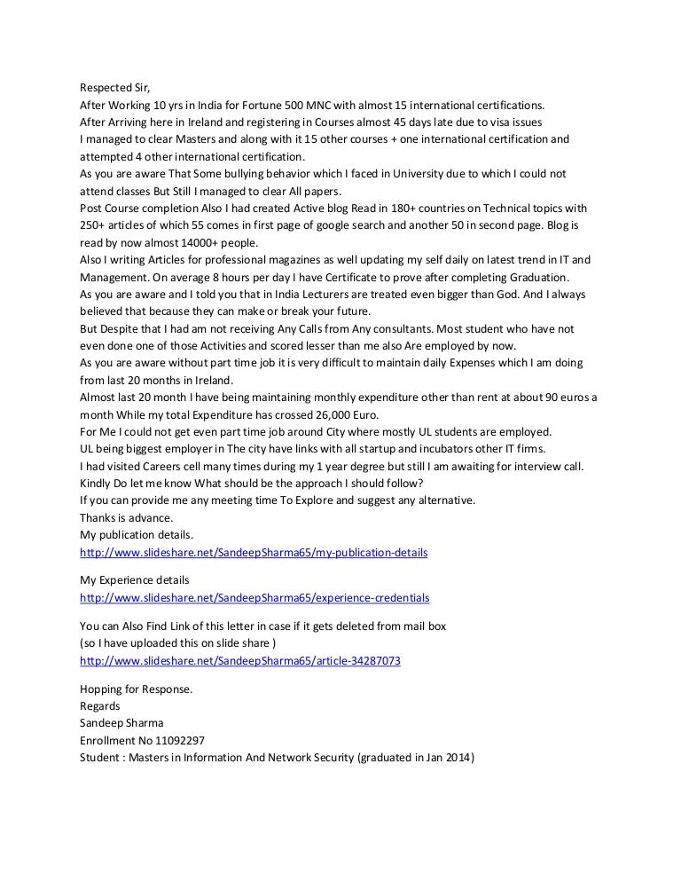 Student introduction letter to professor image