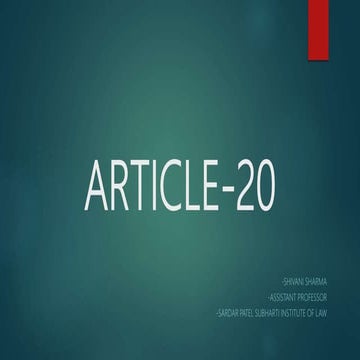 Article 20