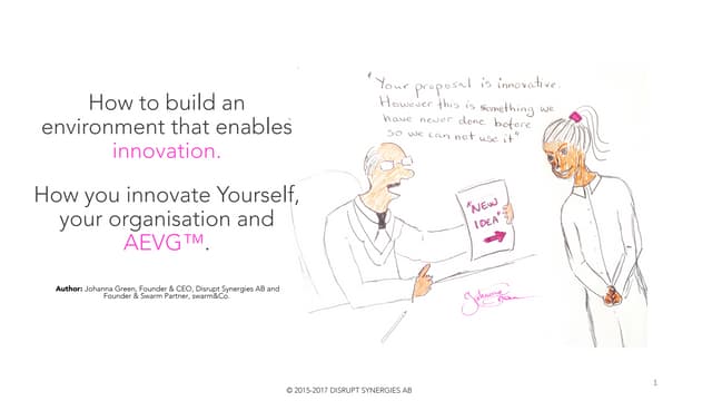 How to build an environment that enables Innovation.