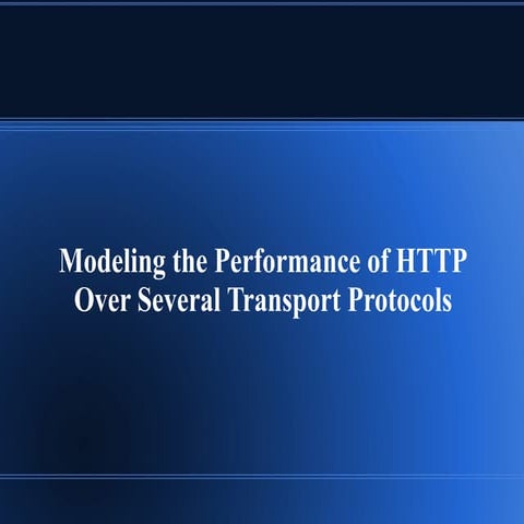 Article   http over transport protocols