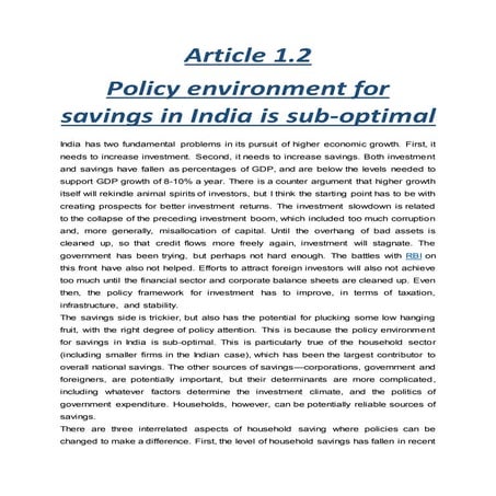 Article 1.2  savings