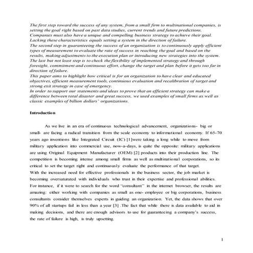 How Companies Measure Success