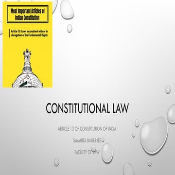 ARTICLE 13-4RTH SEM.pptx law constitution law