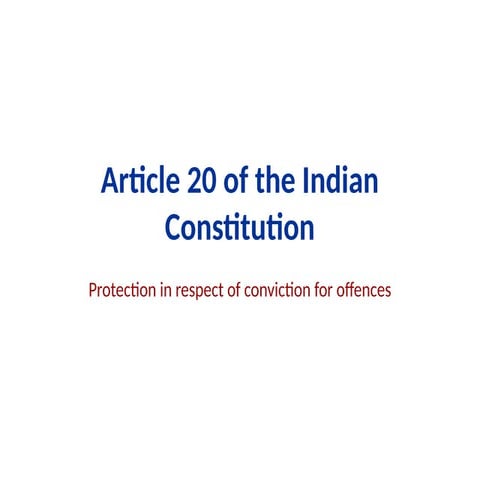 Article 20 | PPTX