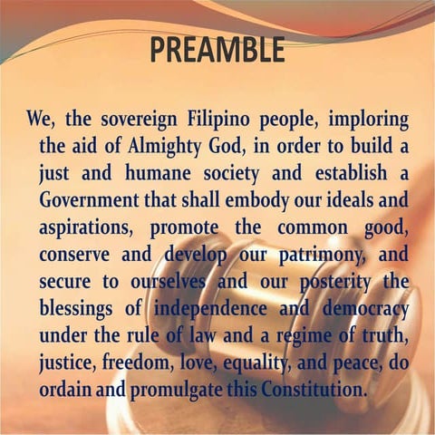Preamble | PPT