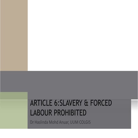 Article 6 7 | PPT