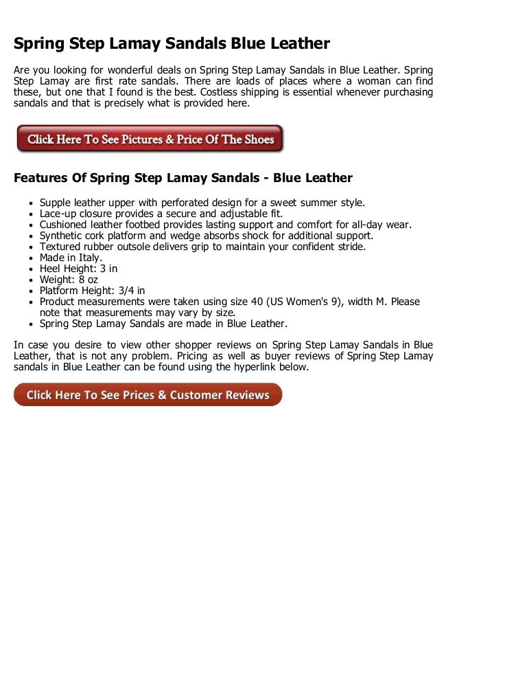 spring step shoes reviews