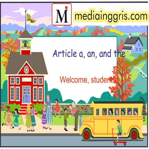 Article a, an, and the (how to use a, an, and the) | PPTX