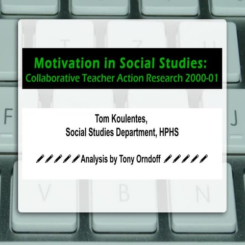 Article analysis presentation