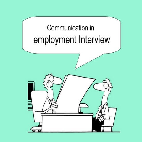 Interview Analysis Article