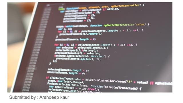 core and advanced java presentation for submission