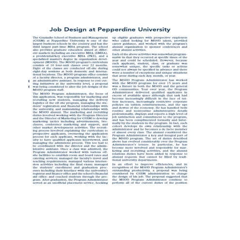 Study Case For Organizational Development Docx