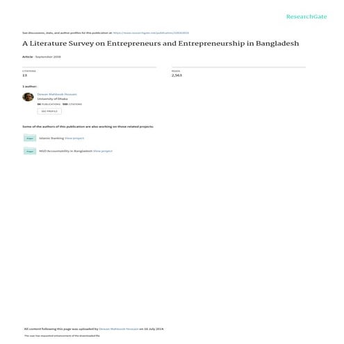 Article on entrepreneurship in Bangladesh.pdf