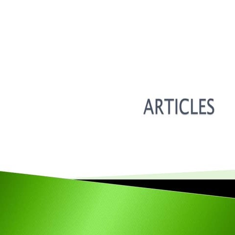 Articles