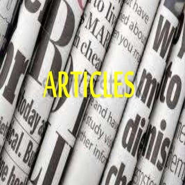 Articles