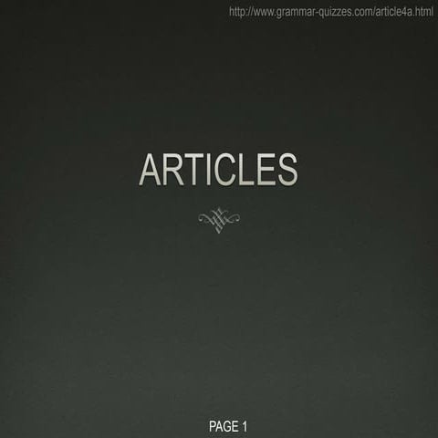 Articles
